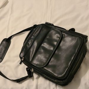 Men's leather  computer bag